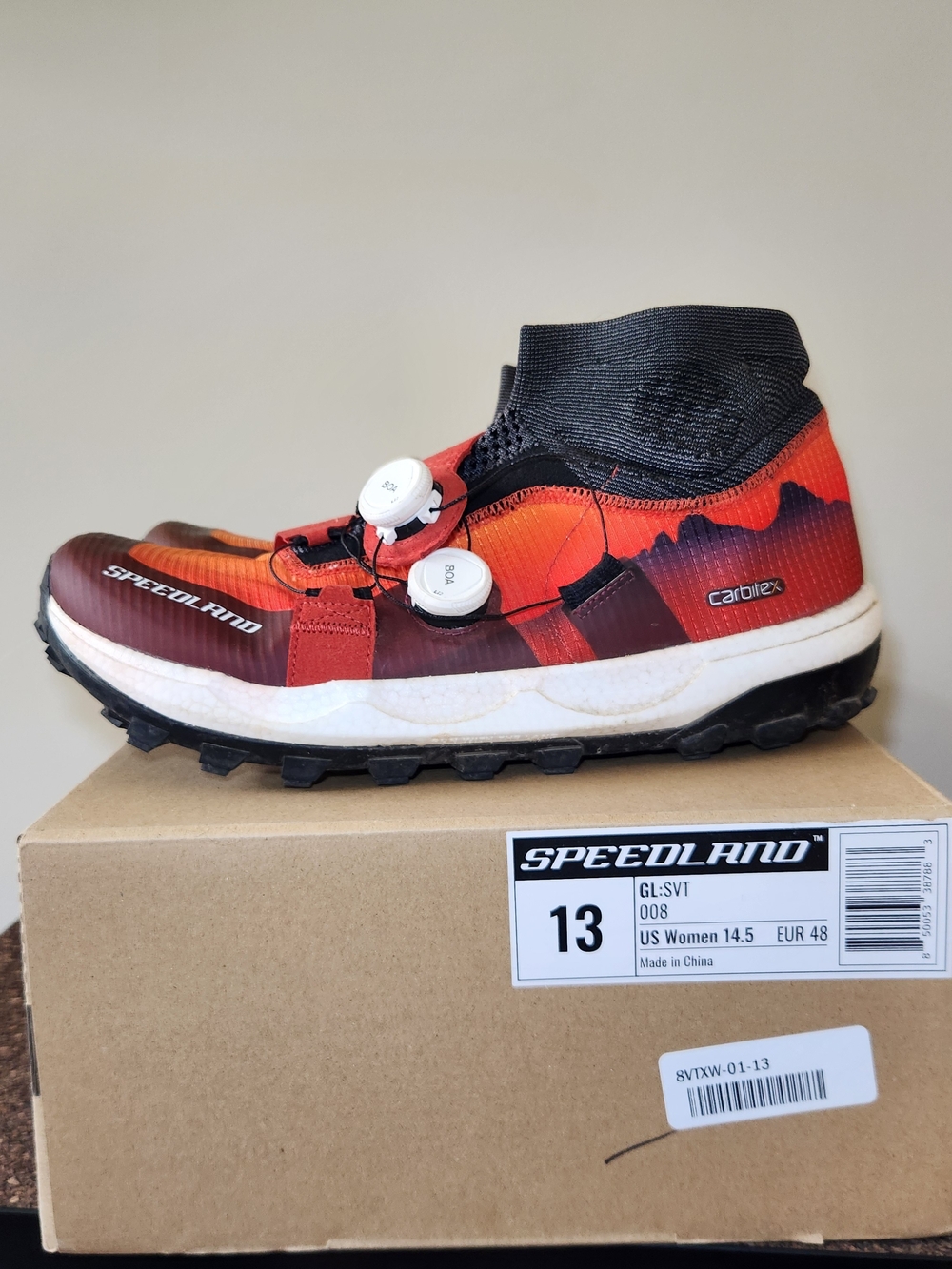 Speedland GL:SVT Carbitex Trail Running Shoes Mens Size 13